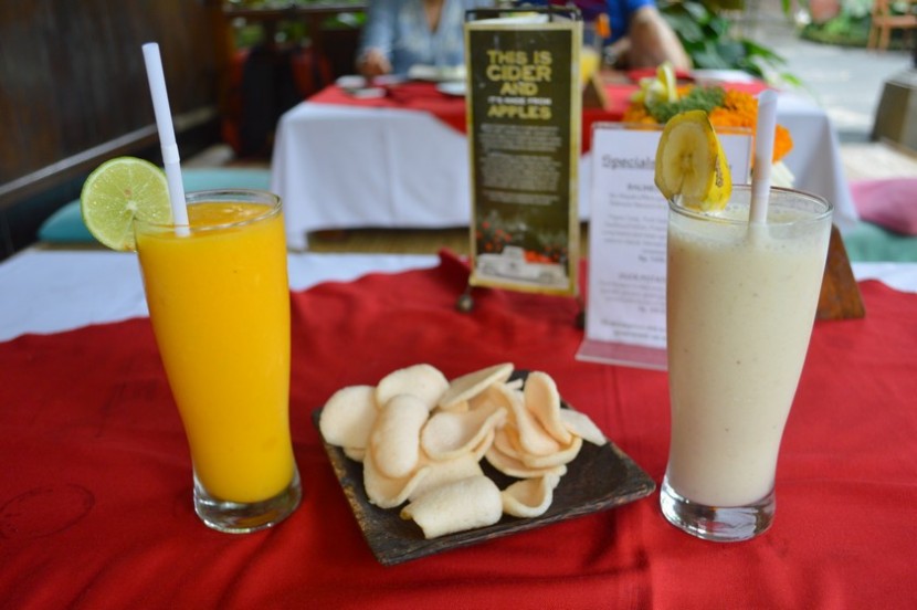 Blog mode Mélo l'imparfaite Bali jus de fruits frais café wayan ubud