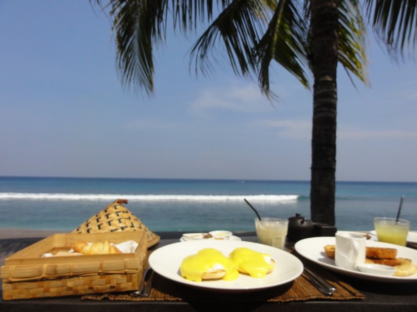Blog mode Mélo l'imparfaite petit déjeuner 1 Qunci villas Lombok breakfast