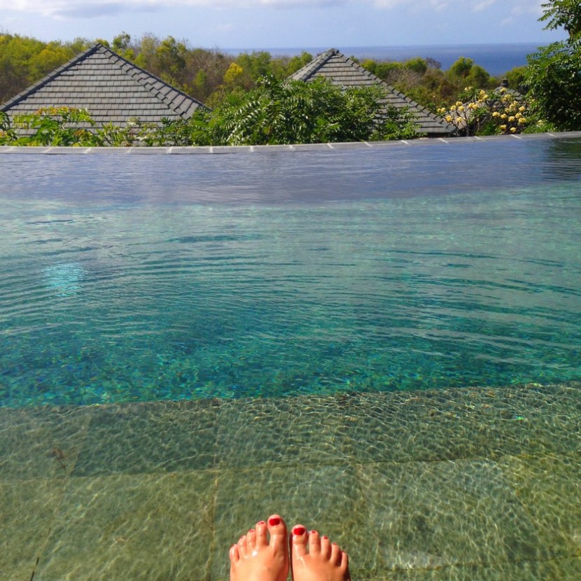 Blog voyage melolimparfaite banyan tree bali pool private view