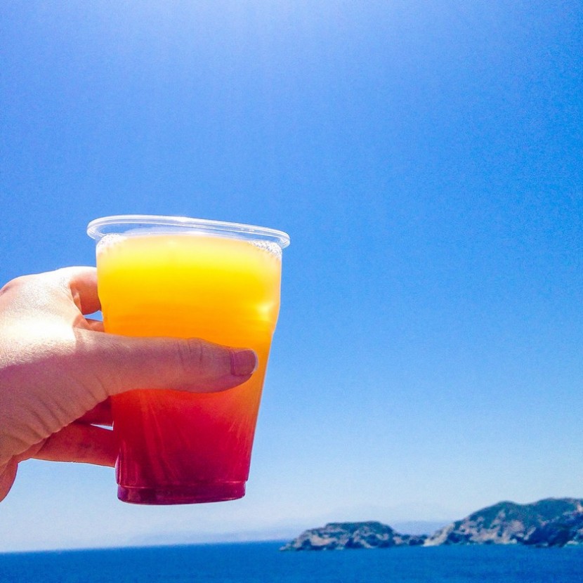 Blog melolimparfaite crete seaside drink