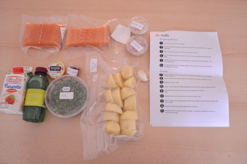 Blog mode melolimparfaite kit recette saumon avant la belle vie