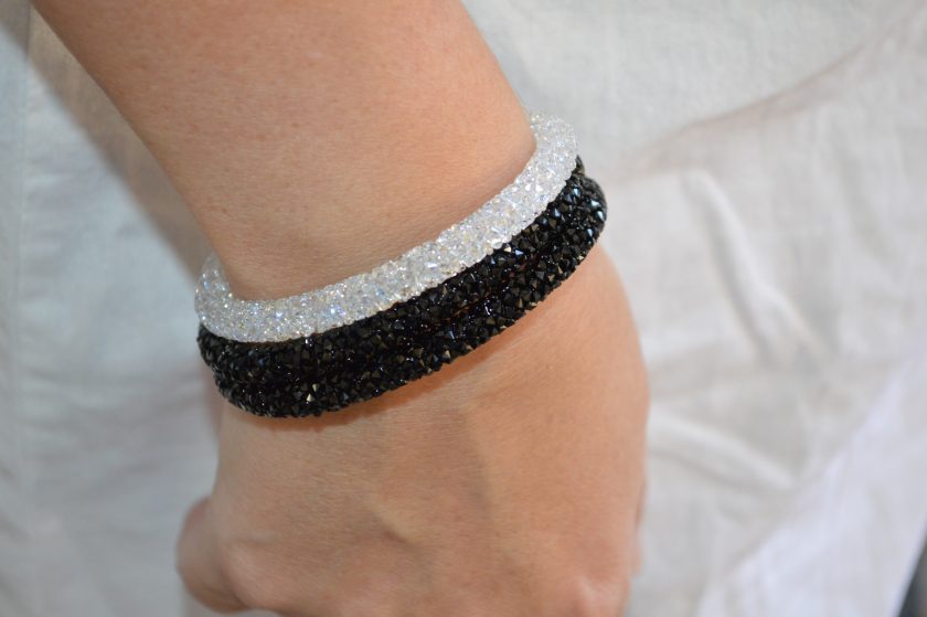 blog-mode-melolimparfaite-bracelet-swarovski-crystal-dust-noir-et-blanc