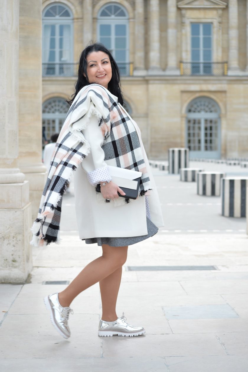 Blog mode melolimparfaite Narciso Rodriguez for her marche en pied palais royal look integral narciso ceta 3 suisses pimkie