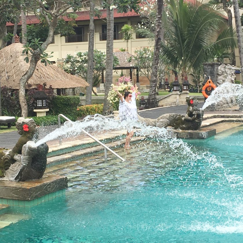Blog voyage melolimparfaite Bali avis sur l'hotel intercontinental piscine jimbaran