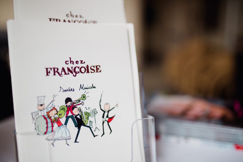 avis sur le restaurant Chez Françoise restaurant 7ème soirées musicales blog lifestyle food bonnes adresses