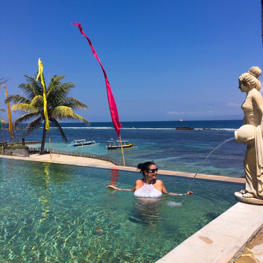 Blog lifestyle melolimparfaite piscine Bali